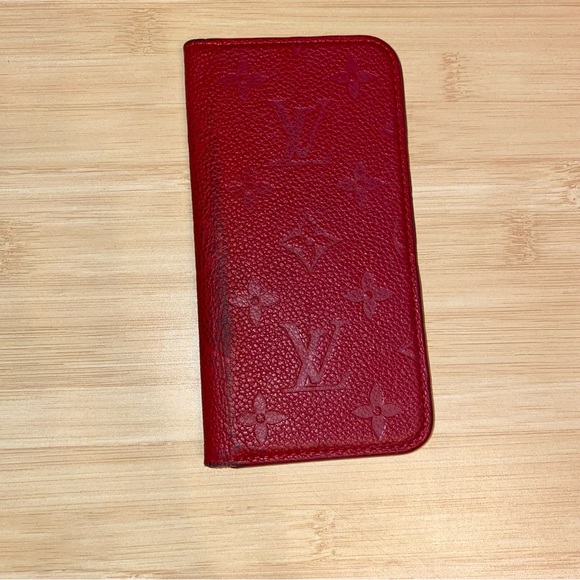 Louis Vuitton Accessories - Louis Vuitton Monogram Empreinte iPhone X Cell Phone Folio Case LV